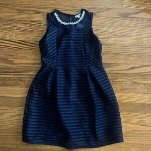 Monteau Girl navy dress
